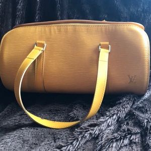 💯Vintage Louis Vuitton Yellow Epi Papillon